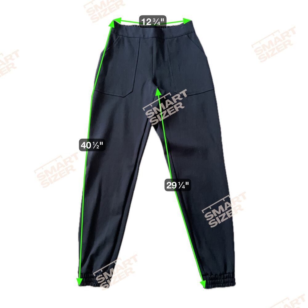 Spanx The Perfect Pant Jogger Classic Black Women's Size Medium Stretch Pockets - Picture 7 of 7